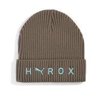 Gorro beanie PUMA x HYROX Mid Crown, Accesoiros, Beige, OSFA