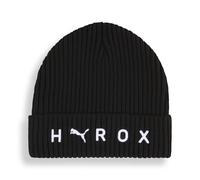 Gorro beanie PUMA x HYROX Mid Crown, Accesoiros, Negro, OSFA