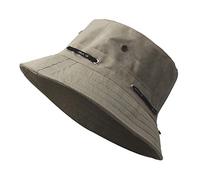 Gorro blanco marca Cap Fashion Hat Outd su oor Men N and Cap Women Hat Casual Adult Pot Bucket Travel Baseball Caps recién nacido, caqui, Talla única