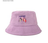 Gorro bucket Cinereplicas KPop Demon Hunters Huntr/x lila pastel unisex