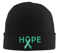 Gorro Calidez en Invierno Hope Hever Concienciación para los supervivientes cáncer Gorro Invierno Punto Gorro Punto cálido Gorros esquí Gorros quimioterapia Gorro Punto Camping para el día a día