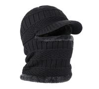 Gorro Cálido De 1 Pieza, Gorro Protector Largo Para El Cuello, Gorro Tejido De Invierno, Gorro Polar Con Protección Para Los Oídos, Adecuado Para Esquí, Ciclismo Y Montañismo