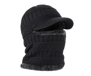 Gorro Cálido De 1 Pieza, Gorro Protector Largo Para El Cuello, Gorro Tejido De Invierno, Gorro Polar Con Protección Para Los Oídos, Adecuado Para Esquí, Ciclismo Y Montañismo