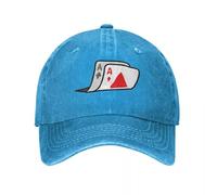 Gorro cálido de Invierno,Casquette de Baseball Militaire pour Hommes et Femmes Poker AA DulCap chapeaux de Golf pour Hommes