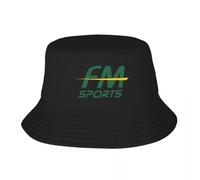 Gorro cálido de Invierno,FM Sports Classic Logo Bucket Hat Sombrero Panamá Sombreros de niños Moda Sombreros de Pescador Pesca de Verano en Playa Gorras Unisex