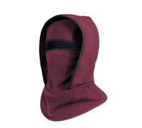 Gorro cálido de invierno para exteriores, máscara de ciclismo integrada, cubierta de cabeza de esquí deportivo, resistente al viento, frío, de una sola pieza, rosso, Talla única