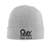 Gorro cálido de otoño e Invierno para Hombres, 1948-2025 Gorro de Punto Acanalado Rock in Peace para Mujeres y Hombres Gorro de Punto cálido