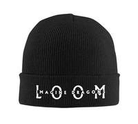 Gorro cálido Imagine Dragons Loom Álbum Sombrero Tejido para Mujeres Hombres Skullies Gorros de otoño e Invierno Banda de acrílico Música Birra de Hip Hop