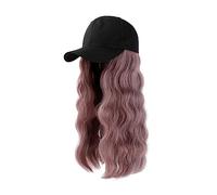 Gorro con Extensiones de Cabello para Mujer Gorro de pelo largo Sombrero de pelo de vacaciones largas Cuerpo Moda Señora Cabeza Juegos de cabello Gorro de peluca Peluca de Sombrero para Mujer(Color:6)