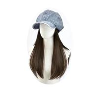 Gorro con Extensiones de Cabello para Mujer Gorro for peluca de pelo largo y liso, gorro for peluca de pelo largo for mujer, gorro for peluca informal, gorro for peluca natural y realista, adecuado fo