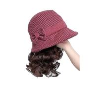 Gorro con Extensiones de Cabello para Mujer Gorro for peluca de pelo rizado, gorro for peluca de pelo corto for mujer, gorro for peluca informal, gorro for peluca natural y realista, adecuado for fies