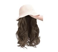 Gorro con Extensiones de Cabello para Mujer Gorro for peluca for mujer, gorro for peluca de 17 pulgadas, gorro for peluca de pelo largo, adecuado for fiestas temáticas diarias, conciertos y citas Gorr