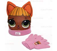 Gorro con Orejas + Guantes LOL Naranja Regabilia