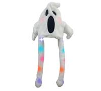 Gorro con Orejas Móviles Peluche Fantasma Brillante Y Lindo