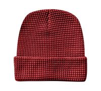 Gorro con Orejeras Mujer, Gorro Unisex de Punto Jacquard con Diseño Clásico y Tejido Térmica