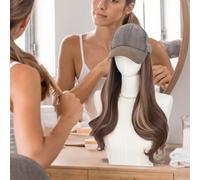 Gorro Con Peluca - Gorra De Béisbol Con Extensiones De Cabello - Toupe De Para Viajes Actividades Exteriores Compras Vacaciones Citas Paseos Urbanos Y Actuaciones