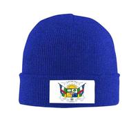 Gorro con República Centroafricana Emblema Nacional para Hombre Y Mujer Correr Gorro Ligero Calavera Termico Trabajo Invierno Unisex Talla Unica