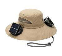 Gorro con Ventilador - Accesorios Recargables USB para Verano | Gorra Trucker para Pesca al Aire Libre - para Hombre, Esposo, Pescador, Senderismo, Camping, Playa, Jardinería, Viaje al Aire Libre
