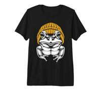 Gorro Cool Frog Dot Art con diseño para Amantes de los Anfibios Camiseta Premium