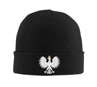Gorro de águila Polaco Polska, Gorro Unisex cálido Sombrero de Punto Homme Hip Hop Skullies Gorros de Piel