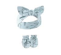 Gorro de algodón cómodo con manoplas antiagarre, accesorios para el cabello para niños pequeños