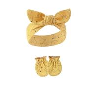 Gorro de algodón cómodo con manoplas antiagarre, accesorios para el cabello para niños pequeños