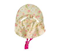 Gorro de algodón para mascotas con diseño de estampado floral para perros pequeños, gatos, diversión al aire libre coleccionando y fotografiando, sombrero, sombrero de flores para el sol para mascotas
