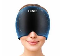 Gorro de alivio de migraña, sombrero de alivio de dolor de cabeza para gorra de migraña, terapia de frío y calor, máscara de ojos para aliviar el estrés, envoltura de cabeza para senos nasales, ojos