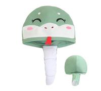 Gorro de baile de disfraces, sombrero para accesorios de escena | Sombrero de cosplay de máscara de serpiente de peluche cálido y suave - para cabinas de fotos para fiestas de cosplay, sombreros himno