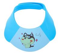 Gorro de Baño Ajustable para Niños, Visera Eva Azul, Mantiene Seco | Borde Amplio, Uso en Baño Infantil, Talla Regulable, Material Eva, Color Azul