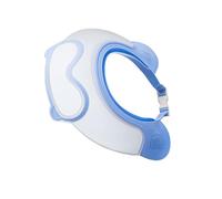 Gorro de baño ajustable protector para lavar el cabello para niños pequeños, gorros de ducha de dibujos animados para disfrutar de un baño seguro para la hora del baño