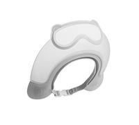 Gorro de baño ajustable protector para lavar el cabello para niños pequeños, gorros de ducha de dibujos animados para disfrutar de un baño seguro para la hora del baño