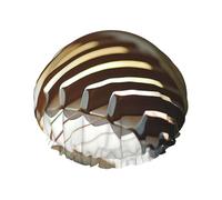 Gorro de baño grande con estampado de teclas de piano verde y blanco, apto para todas las longitudes de cabello, protege el cabello, gorro de baño reutilizable