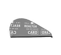 Gorro de baño I'm A Realtor Ask Me para mujer, gorro de pelo seco de terciopelo coralino, toallas absorbentes de secado rápido