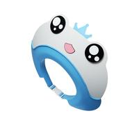 Gorro de baño para bebé con adorable dije de animal a prueba de fugas, tapas de silicona para lavar el cabello, gorras de baño
