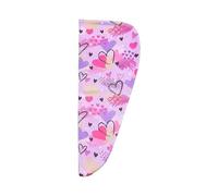 Gorro de baño Rapiddry con estampado de arco iris para niños, tela penetrable suave, acabado seguro, natación, viajes, antideslizante, gorro para bebés