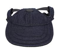 Gorro de béisbol para Mascotas, Ajustable, Ligero, con Visera, para Perros, Moderno, cómodo, poliéster, Tela de algodón Mezclado, como se Muestra en Las imágenes, 1 Pieza (l)