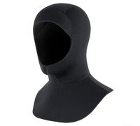 Gorro de buceo de neopreno elástico para deportes acuáticos, buceo, surf y natación (S/M 3 mm, negro)