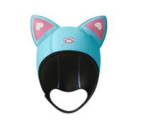 Gorro de buceo, sombrero de buceo, diadema para buceo, orejas de gato, gorro de buceo de neopreno de 3 mm, gorro de buceo para mujeres y niños, gorro de buceo para esnórquel