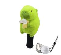 Gorro de cabeza de palo de golf para hombres y mujeres - Peluche de dibujos animados para hombres y mujeres, equipo de protección verde para hombres y mujeres, golfista, padre, marido, padre, él, si