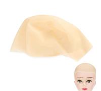 Gorro de Calva de Látex para Adultos,Gorra de Peluca de Cabeza Calva de Maquillaje Accesorio de Disfraz Látex Calvo Cap Casquillos Calvos para Adultos Maquillaje Cabeza Calva Peluca Casquillo