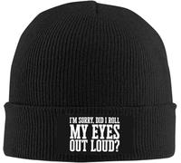 Gorro De Caza Lo Siento, ¿Puse Los Ojos En Blancos? ¡Qué Gracioso! Gorro Unisex Clásico Sombrero para Mujer Deportes Ciclismo