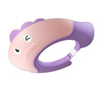 Gorro de champú para bebé, gorro de baño ajustable con forma de dinosaurio, protección de baño, visera, cabeza, ojos, orejas, para niños a partir de 6 meses