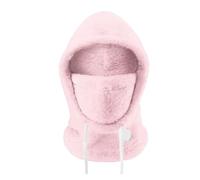 Gorro de Ciclismo de Invierno de Forro Polar, Grueso, cálido y Resistente al Viento, Gorro for Actividades al Aire Libre, for Esquiar, for Motociclismo(014-YPP100-4,50-58cm)