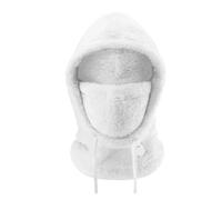 Gorro de Ciclismo de Invierno de Forro Polar, Grueso, cálido y Resistente al Viento, Gorro for Actividades al Aire Libre, for Esquiar, for Motociclismo(014-YPP100-2,40-48cm)