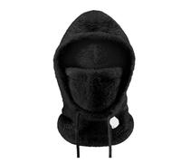 Gorro de Ciclismo de Invierno de Forro Polar, Grueso, cálido y Resistente al Viento, Gorro for Actividades al Aire Libre, for Esquiar, for Motociclismo(014-YPP100-1,40-48cm)
