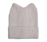 Gorro de con orejas de gato, gorro de ganchillo cálido para mujer, cómodo gorro resistente al viento, gorros de con orejas de gato, sombreros de ganchillo para mujer,
