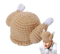 Gorro de de punto | Sombrero de para niños | Divertido disfraz de fiesta de Turquía Gorro de Cosplay exquisito, transpirable, para Pascua