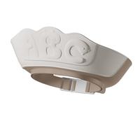 Gorro de ducha compacto para niños, sombrero de baño de doble capa, protector de champú impermeable ajustable de 16.9 a 21.25 pulgadas, diseño de protección para ojos y oídos, para lavar el cabello de