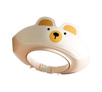 Gorro de ducha con champú para niños pequeños, gorro de baño para niños, ajustable para ojos, orejas, protección para el baño